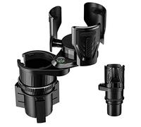 OUTXE Double Porte-gobelet de Voiture, Adaptateur de Boisson Multifonction réglable et Extensible pour Seat Automobile, Camion, Camping-Car, Compatible avec Les Bouteilles d'eau Yeti, Hydroflask de