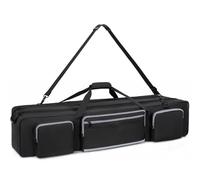 OUUTMEE 103CM Sac de Transport pour Trépied avec Bandoulière et Poignée, Étui pour Trépieds avec Séparateurs Amovibles, Housse pour Trépieds, Monopods et Accessoires (Noir)