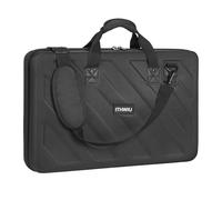 OUUTMEE Étui de Transport pour Contrôleur DJ, Compatible avec Pioneer DDJ SR/SR2/REV1/Denon MC4000/Numark NVII/Mixtrack Pro 3/NV Platinum/Hercules Inpulse 500, Sac en EVA pour Contrôleur DJ
