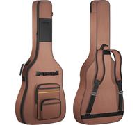 OUUTMEE Housse pour guitare acoustique, E-bass marron, 124 x 41 x 6 cm, Sac pour basse électrique