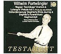 Ouv. & Préludes Des Operas, Siegfied Idyll Philharmonie De Vienne & 1947 & 1949