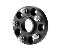 OUVECR Adaptateur D'entretoise Roue pour Jaguar pour XJ | Adaptateur Moyeu D'entretoises Roue PCD 5X108 CB 63.4mm M12X1.5 1 Pièce(1PC Black 15mm)