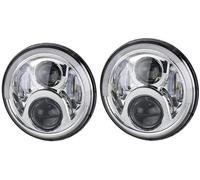 OUVECR Projecteur Principal Auto Pour Land Pour Rover pour Defender 90 et 110 Accessoires de voiture Phares à LED ronds DOT 7 pouces(U)