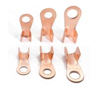 Ouvert Baril Fil À Sertir Connecteur OT 10 pièces OT série 10A-100A cuivre pressé à froid bornier câble batterie fil oreille pression fil connecteur(5A)