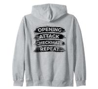 Ouverture Attaque Échec et mat Répétition Sweat à Capuche