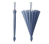 Ouverture Automatique Parapluies Cannes avec Manchon Télescopique Anti-Goutte et Poignée à Anneau pour Hommes Femmes,Portable,16Baleines,Résistant au Vent,Aux Tempêtes,Ultra Déperlant