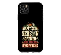Ouverture de la Saison de Happy Deer : Funny Hunting Hunter Coque pour iPhone 11 Pro Max