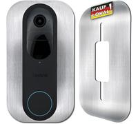 Ouverture En Acier Inoxydable Accessoires Pour Sonnette Vidéo Reolink Batterie 5mp, Ultra Hd, 2k, 4mp, Wifi, Poe, Batterie, Support, Panneau, Plaque Pour Sonnette Sans Fil