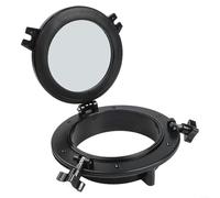 Ouverture ronde pour hublot marin avec verre trempé et raccords conçus pour un entretien facile et une prévention des fuites dans les bateaux et camping-cars (216 mm)