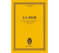 Ouverture (Suite) No. 1: Ut majeur. BWV 1066. chamber orchestra and basso continuo. Partition d'étude.