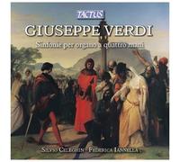 Verdi – Ouvertures transcrites pour orgue à quatre mains – Celeghin, Iannella – Tactus