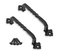 OUVIN Lot de 2 poignées de porte de grange pour porte de jardin, abri de jardin, porte d'armoire (2 pièces, 15,2 cm)