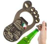 Ouvre-Bière Magnétique | Décoration Portable Métal en Forme de Pied | Ouvre-Bouteille De Bière - Pour Garçons Filles Hommes Intérieur Extérieur Cadeau de Déménagement Vacances