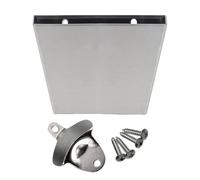 Ouvre-bière mural avec seau de rangement magnétique | Ouvre-bouteille portable pour homme, papa, maison, cuisine, appartement, restaurant, ferme, pendaison de crémaillère