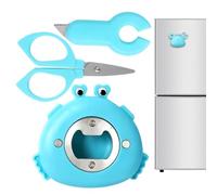 Ouvre-Bocal 4 En 1 Avec Ciseaux Crabe Rigolo Gadget De Cuisine Portable