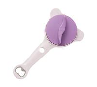 Ouvre-bocal 4 en 1 pour les mains faibles - Ouvre-bocal - Outil d'ouverture de bouteille de cuisine - Pour cuisine, camping, bar, pique-nique, appartement, dortoir d'étudiant, restaurant