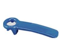 Kitchen Craft - Ouvre-Pot et Bocal en Inox, Système de Levier, 14 x 9.5 cm - Couleur Bleu, Jaune, Rouge et Blanc