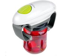 Ouvre-Bocal Électrique - KCVV - One Touch - Design Ergonomique - Compatible 3 à 8,9 cm - Pour Arthrite