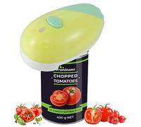 Ouvre-Bocal électrique, Ouvre Bocaux, Ouvre Boîte Electrique avec Fonction de Démarrage et D'arrêt, Bords Lisses, Ergonomique, Ouvre-Boîte électrique pour Personnes Souffrant D'arthrite, âgés (vert)