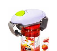 Ouvre-bocal électrique pour mains faibles, ouvre-bocal automatique One Touch pour les personnes âgées, les chefs et les personnes souffrant d'arthrite, cadeau pour elle, gaget de cuisine puissant