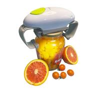 Ouvre-bocal électrique pour mains faibles, ouvre-bocal électrique pour personnes âgées, ouvre-bouteille électrique, ouvre-couvercle automatique pour mains faibles souffrant d'arthrite (version haute