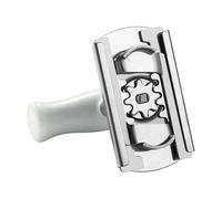 Ouvre-bocal en acier inoxydable - ouvre-bouteille réglable, ouvre-boisson manuel 11 cm | outil de cuisine portable à poignée tournante pour seniors, femmes & hommes | détacheur de couvercle de boisson