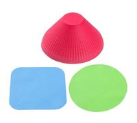 Ouvre-bocal en caoutchouc - Ouvre-bocal antidérapant 3 pièces,Outils d'ouverture de bocal multifonctions, Gadget de cuisine, pince en caoutchouc pour personnes âgées, adapté à la plupart des Bellv