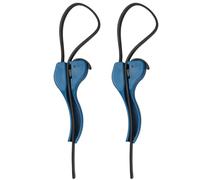 Ouvre-bocal en caoutchouc, ouvreur de couvercle en pot 2pcs avec courroie rétractable, maçon étanche, conserve porable pour les mains faibles, faible résistance, seniors