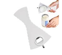 Ouvre-bocal en forme de V - Ouvre-bouteille en métal robuste, outil de cuisine ergonomique | Design peu encombrant sous le comptoir avec prise en main sans effort, multi-usage pour les personnes âgées