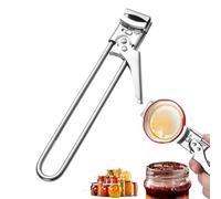 Ouvre-bocal et bouteille pour mains faibles, ouvre-boîte multifonctionnel réglable en acier inoxydable, ouvre-bocal à couvercle serré, accessoires de cuisine(1pc)
