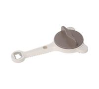 Ouvre-bocal Multifonction en Plastique, Ouverture Simple la Main | Mâchoires Réglables à Trois Griffes, Surface Antidérapante, pour Seniors, Aidants, Cuisines de Bureau et Camping
