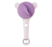 Ouvre-bocal - Outil 4 en 1 pour ouvre-boîtes | Ouvre-bouteille multifonction pour cuisine, camping, pique-nique, bar, restaurant, appartement, dortoir, poignée réglable en acier inoxydable