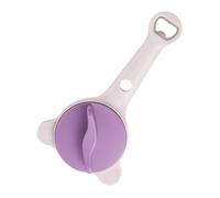 Ouvre-bocal polyvalent 4 en 1, ouvre-couvercle de boîte ergonomique pour les mains faibles, outil d'ouverture manuel de la boîte pour la cuisine et le camping, extracteur de bouchon de bouteille unive