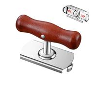 Ouvre-Bocal pour Mains Faibles - Outil de cuisine en acier inoxydable réglable et à rotation facile,Ouvre-Bocaux à Fonctions Multiples,Pour Hommes, Femmes, Seniors, la Maison, la Cuisine, les Voyages,