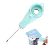 Ouvre-bocal Senior - Ouvre-boîte manuel avec poignée ergonomique - Cric multifonction pour les mains arthritiques et faibles - Outil de cuisine adaptatif pour ouvrir facilement les couvercles tenaces