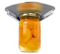 Ouvre-bocal sous armoire en acier inoxydable amélioré pour personnes âgées, ouvre-bocal sous armoire pour mains faibles, outil d'ouverture de couvercle de bocal et de bouchon de bouteille, ouvre-boîte