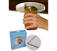 Ouvre-bocal - sous armoire, gadget de cuisine essentiel, prise en main facile, fonctionne sur bouteille et bocal de toute taille