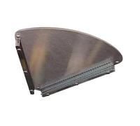 Ouvre-bocal sous armoire, outil d'ouverture de couvercle de cuisine, extracteur de couvercle compact, design compact, installation facile, 15,2 cm, pour mains faibles, chefs