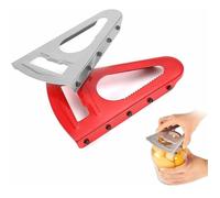 Ouvre-Bocal Universel avec Lèvre en Caoutchouc - Adapté à Bouteilles et Canettes (2 Pièces)