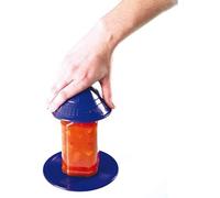 Ouvre-bocaux antidérapant pour l'ouverture et la fermeture de contenants | dycem bleu mobiclinic