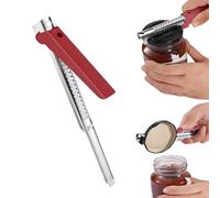 Ouvre-bocaux pour personnes âgées - Ouvre-boîte réglable en acier | Outil universel antidérapant sans effort type mains faibles | Poignée ergonomique confortable quotidienne