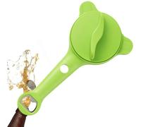 Ouvre-boîte 4 en 1 pour les mains avec faible force, outil réglable pour ouvrir les canettes, bar, camping, pique-nique, appartement, résidence étudiante