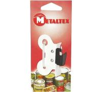 Metaltex Ouvre-boîtes Super – Lame en acier trempé, Corps époxy