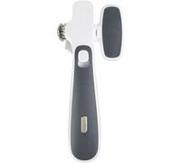 Zyliss E930043 Ouvre Boîtes Lock n Lift, Blanc/Gris, Ouvre-boîte manuel, retrait, sûr et facile du couvercle, verrouillage et déverrouillage de sécurité, Passe au lave-vaisselle, Garantie 5 ans