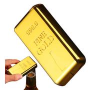 Ouvre-boîte de bière, ouvre-boîte de boisson, décapsuleur créatif en pierre dorée