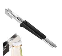 Ouvre-boîte de cuisine - Outil portable 22 x 2 x 2 cm, ouvre-boisson en acier inoxydable, extracteur de couvercle réglable et durable | Gadget de comptoir d'armoire pour les sodas à la bière