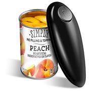 Ouvre-boîte électrique à piles One Touch - S'adapte à presque toutes les tailles de canettes avec bord lisse - Ouvre-boîte électrique mains libres pour cuisine, gadgets de cuisine - Ouvre-boîte