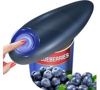 Ouvre-boîte électrique automatique à piles One Touch, lisse, sans bords tranchants, pour toutes les tailles, ouvre-boîte mains libres, meilleur gadget de cuisine pour les chefs, l'arthrite et les