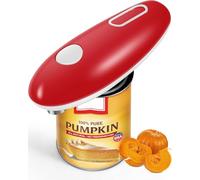 Ouvre-boîte électrique, ouvre-boîte électrique mains libres pour l'arthrite avec interrupteur à une touche pour la cuisine, les personnes âgées, les restaurants, le meilleur choix du chef, puissant