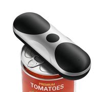 Ouvre-boîte électrique rechargeable pour personnes âgées souffrant d'arthrite - Fonctionnement automatique à une touche - Avec bord lisse - Pour petites ou grandes boîtes